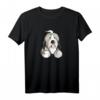 Lustiges Bearded Collie T-Shirt – Hundemotiv im Comic Stil als Geschenk für Hundehalter, Hundeliebhaber und Beardie Fans