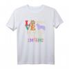Bearded Collie Shirt Love Being a Bearded Collie Mom - Hundeliebhaber Geschenk für Muttertag, Weihnachten und das ganze Jahr
