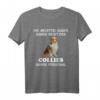 Lustiges Langhaar Collie Hund Personal T-Shirt für Damen und Herren – Perfekt als Geschenk für Hundebesitzer, Gassi, Hundeschule & Geburtstage