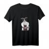 Collie trinkt Kaffee - Hunde- und Kaffee-Liebhaber T-Shirt für Kaffeepausen, Frühaufsteher & Morgenmuffel