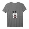 Collie trinkt Kaffee - Hunde- und Kaffee-Liebhaber T-Shirt für Kaffeepausen, Frühaufsteher & Morgenmuffel