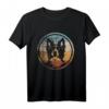 Retro Vintage Border Collie Hund T-Shirt - Perfekt für Hundeliebhaber, Hundetrainer & Vintage Hunde Design Fans