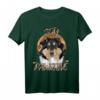 HapFrog T-Shirt für Hundeliebhaber - Stay Pawsitive mit detailliertem Hundebild, perfektes Geschenk für Liebhaber von Langhaaren