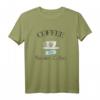 Border Collie & Kaffee Lover Geschenk - Lustiges T-Shirt mit Slogan für Hundeliebhaber, Tierretter & Tierfreunde als Geburtstag, Thanksgiving oder Jubiläumsgeschenk