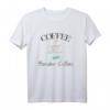 Border Collie & Kaffee Lover Geschenk - Lustiges T-Shirt mit Slogan für Hundeliebhaber, Tierretter & Tierfreunde als Geburtstag, Thanksgiving oder Jubiläumsgeschenk