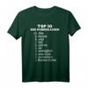 Lustiges Border Collie T-Shirt - Top 10 Hunderassen Geschenkidee für Hundeliebhaber & Hundebesitzer