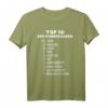 Lustiges Border Collie T-Shirt - Top 10 Hunderassen Geschenkidee für Hundeliebhaber & Hundebesitzer
