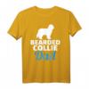 Herren Bearded Collie Papa T-Shirt - Perfektes Geschenk für Hundeliebhaber und Hundebesitzer