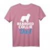 Herren Bearded Collie Papa T-Shirt - Perfektes Geschenk für Hundeliebhaber und Hundebesitzer