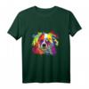 Splash Art Border Collie Hundehalter Geschenkidee - Lustiges Hunde T-Shirt für Hundeliebhaber, Hundebesitzer & Hundetreffen