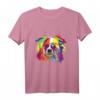 Splash Art Border Collie Hundehalter Geschenkidee - Lustiges Hunde T-Shirt für Hundeliebhaber, Hundebesitzer & Hundetreffen