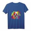 Splash Art Border Collie Hundehalter Geschenkidee - Lustiges Hunde T-Shirt für Hundeliebhaber, Hundebesitzer & Hundetreffen