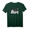 Border Collie NOPE Lustiges Hund T-Shirt für Faulpelze & Hunde-Fans – Geschenkidee für Geburtstag, Muttertag, Vatertag & Weihnachten