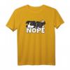 Border Collie NOPE Lustiges Hund T-Shirt für Faulpelze & Hunde-Fans – Geschenkidee für Geburtstag, Muttertag, Vatertag & Weihnachten