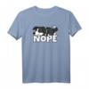 Border Collie NOPE Lustiges Hund T-Shirt für Faulpelze & Hunde-Fans – Geschenkidee für Geburtstag, Muttertag, Vatertag & Weihnachten