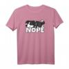 Border Collie NOPE Lustiges Hund T-Shirt für Faulpelze & Hunde-Fans – Geschenkidee für Geburtstag, Muttertag, Vatertag & Weihnachten