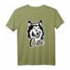 Collie T-Shirt - Hundegesicht für Hundeliebhaber & Familienmitglieder, klassisch geschnitten