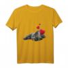 Katzenmotiv T-Shirt mit Britisch Kurzhaar und Herz - Lustiges und Süßes Katzendesign für Katzenliebhaber, Katzenmama & Katzenpapa