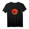 Deutsch Kurzhaar Pointer Naturliebhaber Mond Silhouette Hund T-Shirt - Lustiges Geschenk für Hundeliebhaber, Jäger & Familienmitglieder
