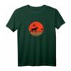 Deutsch Kurzhaar Pointer Naturliebhaber Mond Silhouette Hund T-Shirt - Lustiges Geschenk für Hundeliebhaber, Jäger & Familienmitglieder