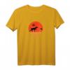 Deutsch Kurzhaar Pointer Naturliebhaber Mond Silhouette Hund T-Shirt - Lustiges Geschenk für Hundeliebhaber, Jäger & Familienmitglieder