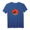 Deutsch Kurzhaar Pointer Naturliebhaber Mond Silhouette Hund T-Shirt - Lustiges Geschenk für Hundeliebhaber, Jäger & Familienmitglieder