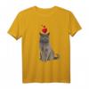 Katzenmotiv T-Shirt mit Britisch Kurzhaar und Herz – Lustiges, buntes Shirt für Katzenliebhaber und Katzenmamas & -papas