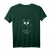 Damen Erkenne die Zeichen Katze Katzenliebhaber Mittelfinger T-Shirt mit V-Ausschnitt – Lustiges Geschenk für Katzenfans zum Geburtstag & Weihnachten