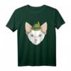 Cornish Rex Cat Oktoberfest T-Shirt mit Bayerischem Hut – Perfekt für Bierfest, Party & Katzenliebhaber