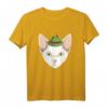 Cornish Rex Cat Oktoberfest T-Shirt mit Bayerischem Hut – Perfekt für Bierfest, Party & Katzenliebhaber