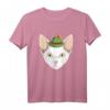 Cornish Rex Cat Oktoberfest T-Shirt mit Bayerischem Hut – Perfekt für Bierfest, Party & Katzenliebhaber