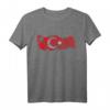 Türkische Vintage Flagge T-Shirt - Stolz auf Türkei, Atatürk, Heimatliebe & ideales Geschenk für Türken zum Geburtstag oder Bayram