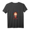 Damen Kukolka Russische Puppe Russland Kostüm T-Shirt mit Kyrillischem Schriftzug und V-Ausschnitt – Ideales Geschenk für Russland Fans & Liebhaber russischer Kultur