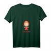 Damen Kukolka Russische Puppe Russland Kostüm T-Shirt mit Kyrillischem Schriftzug und V-Ausschnitt – Ideales Geschenk für Russland Fans & Liebhaber russischer Kultur
