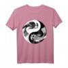 Koi Nishikigoi Fisch Karpfen Japan Ying Yang T-Shirt – Perfekt für Koi-Liebhaber & Japan-Fans als Geschenk zu Weihnachten & Geburtstag