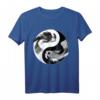 Koi Nishikigoi Fisch Karpfen Japan Ying Yang T-Shirt – Perfekt für Koi-Liebhaber & Japan-Fans als Geschenk zu Weihnachten & Geburtstag