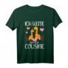 Kinder Bald Cousine Giraffen T-Shirt - Ich werde große Cousine 2024 Geschenk für zukünftige Cousine