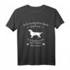 Flat Coated Retriever T-Shirt - Perfektes Geschenk für Hundemamas und Liebhaberinnen des Flat Coated Retrievers