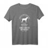 Curly Coated Retriever Schutzengel Hunde T-Shirt - Perfektes Geschenk für Hundeliebhaber, Herrchen, Frauchen & Züchter