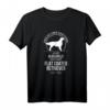 Flat Coated Retriever Schutzengel Hunde T-Shirt – Geschenk für Hundeliebhaber, Herrchen, Frauchen & Züchter