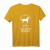 Flat Coated Retriever Schutzengel Hunde T-Shirt – Geschenk für Hundeliebhaber, Herrchen, Frauchen & Züchter