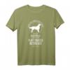 Flat Coated Retriever Schutzengel Hunde T-Shirt – Geschenk für Hundeliebhaber, Herrchen, Frauchen & Züchter