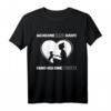 Dackel Spruch Frauchen Dachshund Hundehalterin Geschenkidee T-Shirt - Lustiges Hundemotiv für Frauen, Mädchen & Kinder, perfekt für Geburtstag, Weihnachten & Muttertag