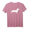 Dackel T-Shirt für Hundeliebhaber - Klassisch geschnitten, doppelt genähter Saum, ideales Geschenk für Hundebesitzer