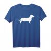 Dackel T-Shirt für Hundeliebhaber - Klassisch geschnitten, doppelt genähter Saum, ideales Geschenk für Hundebesitzer