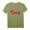 Weihnachtspullover mit Dackel-Motiv – Lustiges Tiermotiv T-Shirt für Weihnachten und Festliche Anlässe