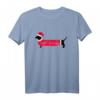 Weihnachtspullover mit Dackel-Motiv – Lustiges Tiermotiv T-Shirt für Weihnachten und Festliche Anlässe