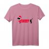 Weihnachtspullover mit Dackel-Motiv – Lustiges Tiermotiv T-Shirt für Weihnachten und Festliche Anlässe