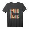 Vintage Dackel - Retro Dackel Teckel Hunde T-Shirt für Hundeliebhaber & Dackelbesitzer, Perfekt als Weihnachts- oder Geburtstagsgeschenk