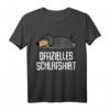 Offizielles Hund Dackel Schlafshirt & Pyjama – Lustiges Geschenk für Langschläfer, Morgenmuffel & Nachteulen, Damen & Herren
